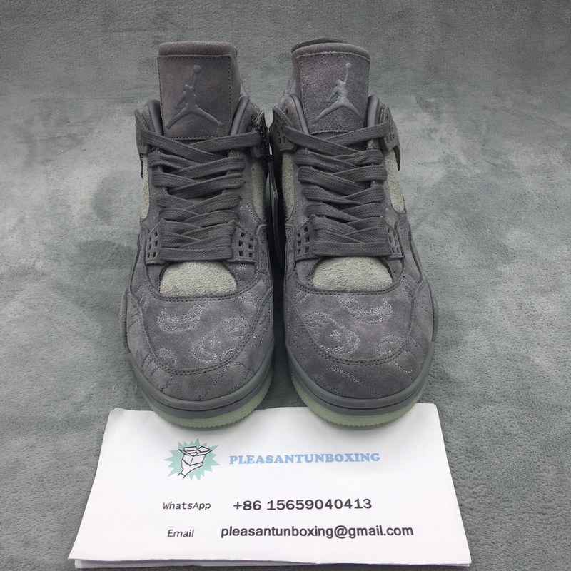 Authentic KAWS x Air Jordan 4 “Cool Grey”